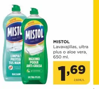 Alimerka Lavavajillas, Ultra Plus o Aloe Vera, 650ml oferta