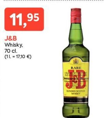 Suma Supermercados J&B Whisky, 70cl oferta