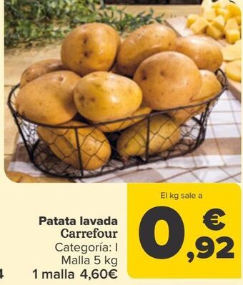 Carrefour Patata lavada carrefour oferta