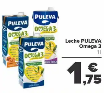 Carrefour Leche puleva omega 3 oferta