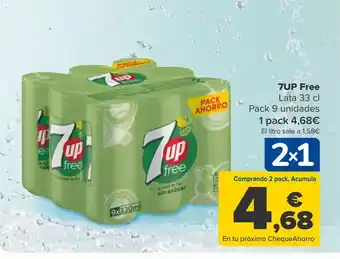 Carrefour 7up free oferta