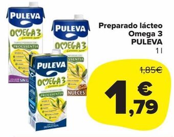 Carrefour Market Preparado lácteo omega 3 puleva oferta