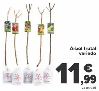 Árbol frutal variado