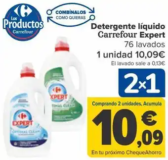 Carrefour Detergente líquidos carrefour expert oferta