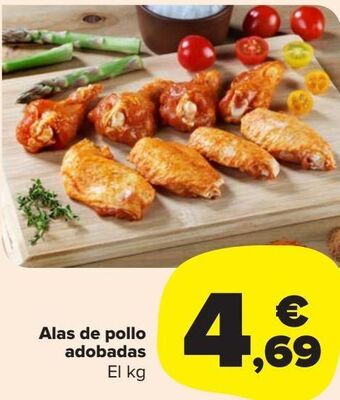 Carrefour Market Alas de pollo adobadas oferta