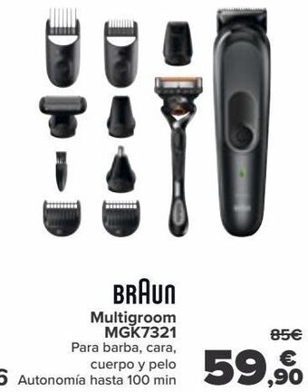 Carrefour Braun multigroom mgk7321 oferta