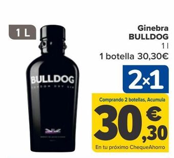 Carrefour Ginebra bulldog oferta