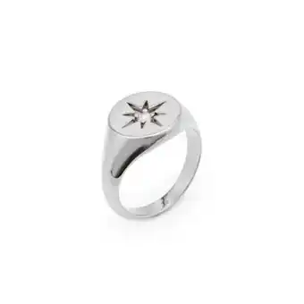 Cristian Lay Anillo estrella 8 puntas chapado plata oferta