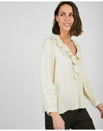 Trucco Blusa cuello volantes oferta