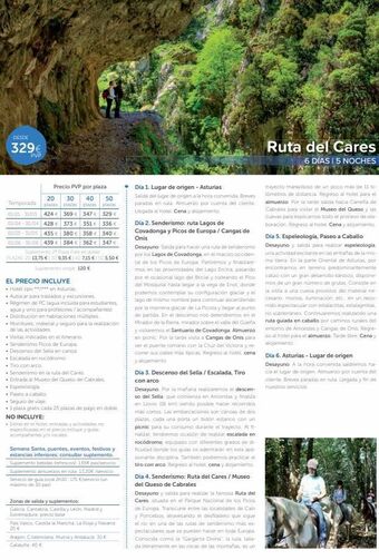 Viajes Tejedor Desde 329€ pvp temporada precio pvp por plaza 20 30 40 50 plazas plazas plazas plazas 424 € 369€ 347 € 329 € 01/01-31/03 oferta