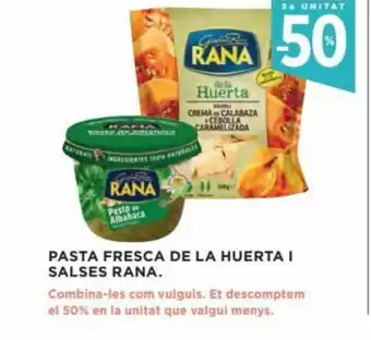 Hipercor Pasta Fresca De La Huerta I Salses Rana oferta
