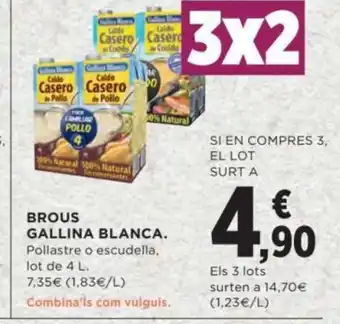 Hipercor Brous Gallina Blanca oferta