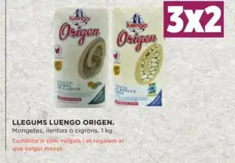 Hipercor Llegums Luengo Origen oferta