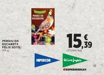 Hipercor Perdiu En Escabetx Félix Soto oferta