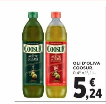 Hipercor Oli D' Oliva Coosur oferta