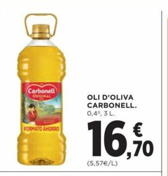 Hipercor Oli D' Oliva Carbonell oferta