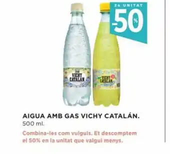 Hipercor Aigua Amb Gas Vichy Catalán oferta