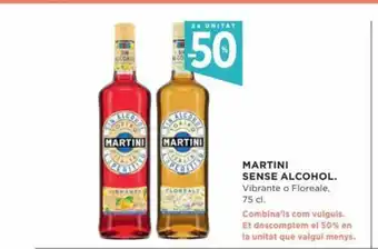 Hipercor Martini Sense Alcohol 75cl. oferta