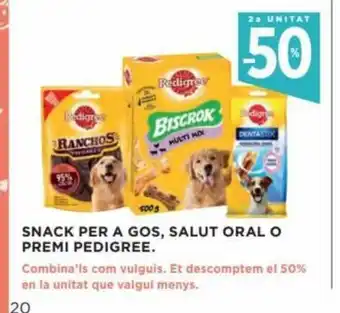 Hipercor Snack Per A Gos, Salut Oral O Premi Pedigree oferta