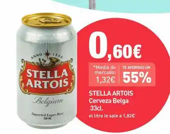 Stella Artois Cerveza Belga 33cl