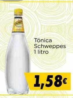 Supermercados Piedra Tónica schweppes oferta