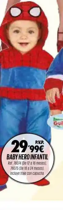 Baby hero infantil