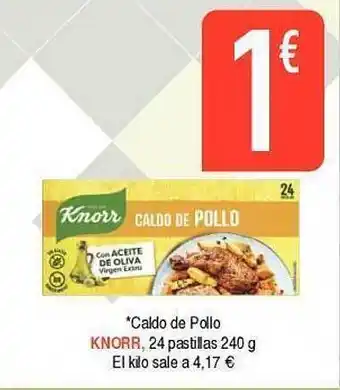 Masymas Caldo de pollo knorr oferta