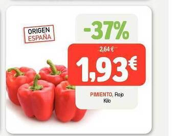 Masymas Pimiento rojo oferta