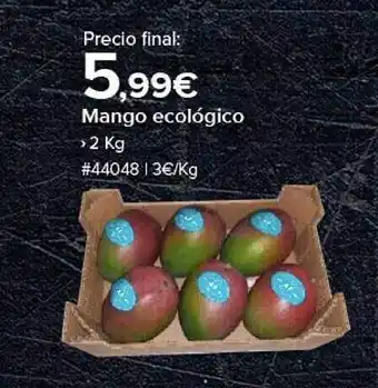 Costco Mango ecológico oferta