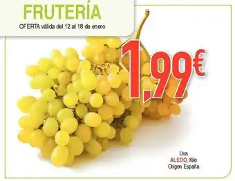 Masymas Uva aledo oferta