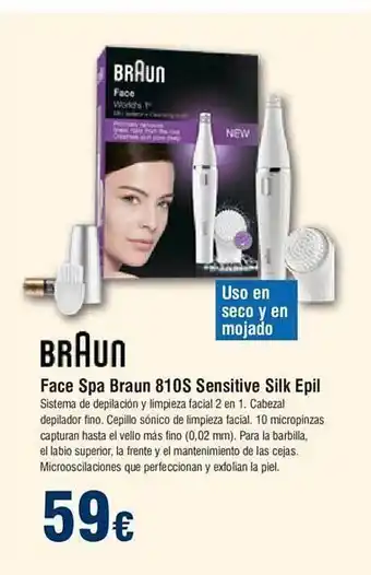 FROIZ Braun face spa braum 810s sensitive silk epil oferta