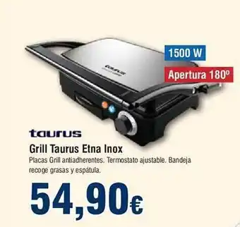 FROIZ Taurus grill taurus etna inox oferta
