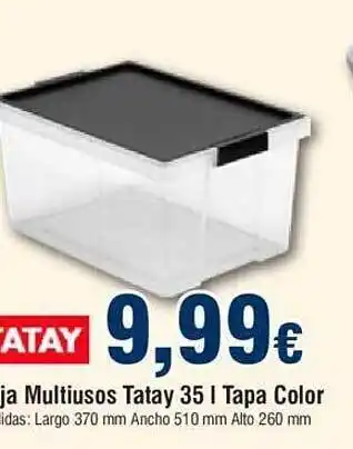 FROIZ Ja multusos tatay 35 l tapa color oferta
