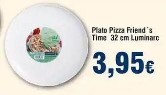 FROIZ Plato pizza frien's time 32 cm luminarc oferta