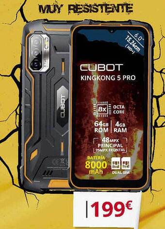 Dynos Informática Cubot kingkong 5 pro oferta