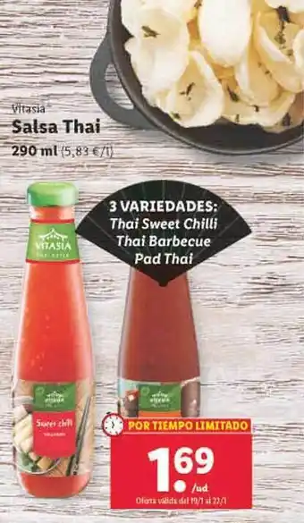 Lidl Vitasia salsa thai oferta