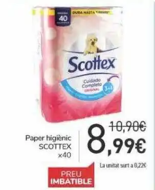 Andorra 2000 Paper higiènix scottex oferta