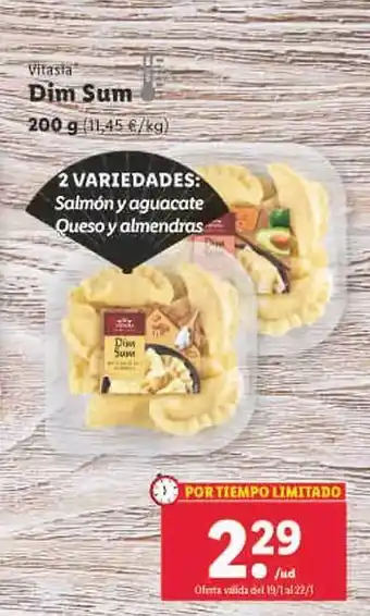 Lidl Vitasia dim sm oferta