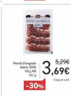 Andorra 2000 Pernil d'engreix ibèric 50% villar oferta