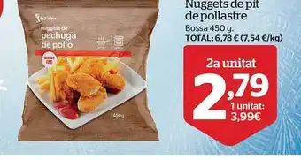 La Sirena Nuggets de pit de pollastre bossa oferta