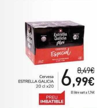 Andorra 2000 Cervesa estrella galicia oferta