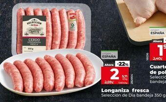 Maxi Dia Longaniza fresca oferta