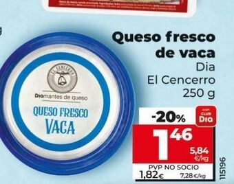Maxi Dia Queso fresco de vaca oferta