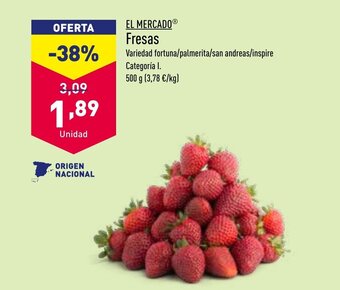 ALDI Fresas oferta