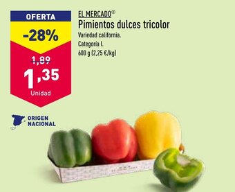 ALDI Pimientos Dulces Tricolor oferta