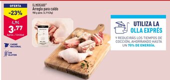 ALDI Arreglo Para Caldo oferta