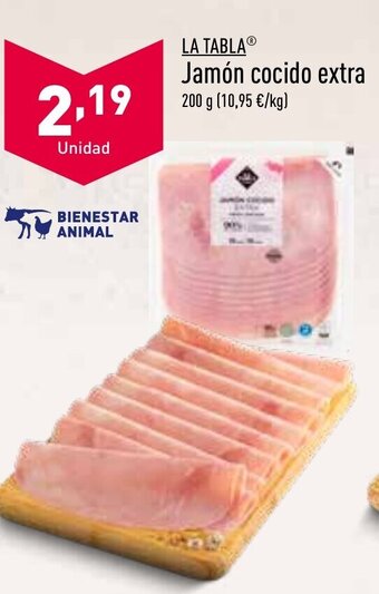 ALDI Jamón Cocido Extra oferta