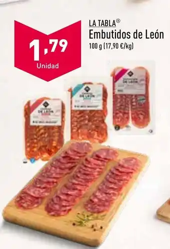 ALDI Embutidos de León oferta