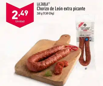 ALDI Chorizo de León Extra Picante oferta