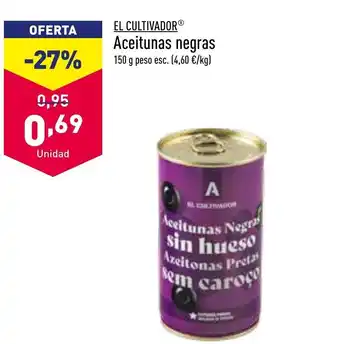 ALDI Aceitunas Negras oferta